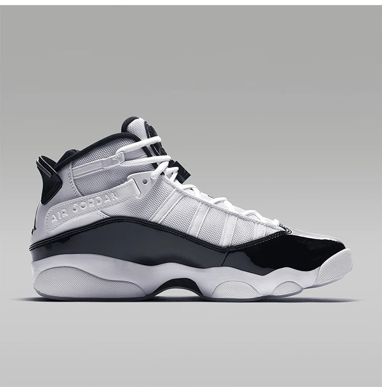 Nike Ufficiali Autentiche JORDAN 6 RINGS Scarpe da basket sportive da uomo con ammortizzazione 322992-104