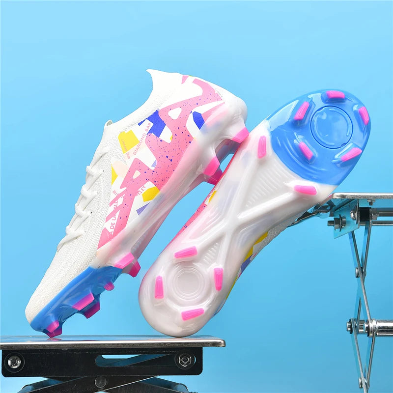 Nouvelles chaussures de football professionnelles pour hommes, chaussures de soccer pour adultes, crampons de football, chaussures de sport ultralégères pour l'entraînement et les activités de plein air, pointures 35-4