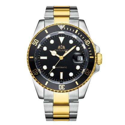 Automatic Mens Watch Mechanical Movement Stainless Steel Gold Silver Green Red Dial Date Strong Luminous Luxury Watches