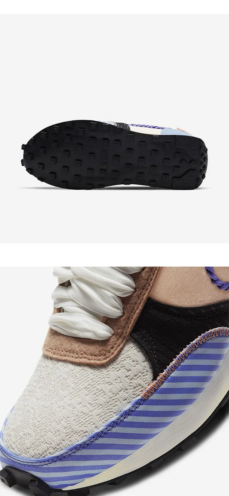 Nike Genuine Product New Unisex Deconstructed Low-Top Sneakers DD8506-851