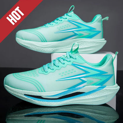 NEUE Laufschuhe mit Carbonplatte für Marathon, Herren, sportlich, atmungsaktiv, leicht, Damen, bequeme rutschfeste Sportsneaker, Casual