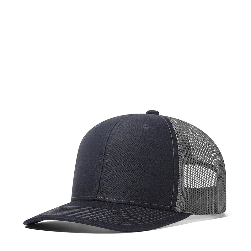 Czapki z daszkiem typu „trucker” w 38 kolorach, na świeżym powietrzu, z zatrzaskiem, czapki typu „dad hat”, hip-hopowe, męskie, damskie, regulowane, dla chłopców i dziewcząt, czapki baseballowe