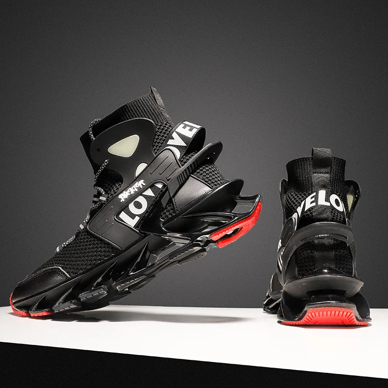 Chaussure Homme Chaussures de course respirantes pour hommes, baskets décontractées pour hommes, chaussures de tennis pour hommes, entraîneur de course, mocassins à la mode, luxe
