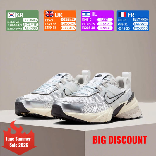 Nike V2K Run Retro Running Shoes Comfortable cushioning and durable construction Unisex everyday casual style FD0736-100