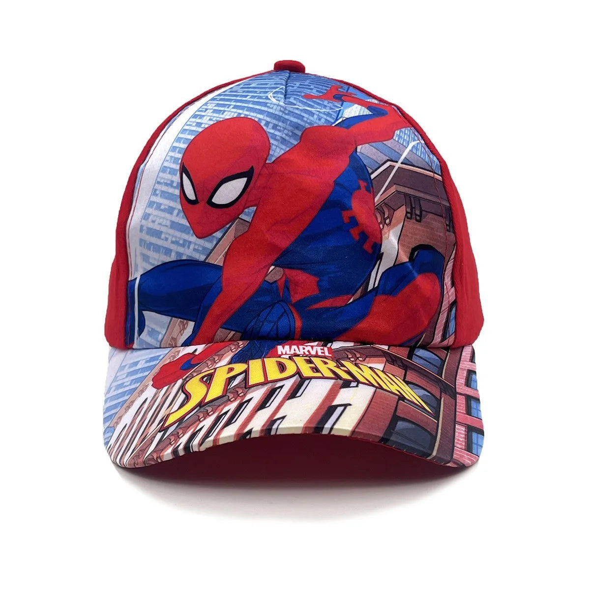 Marvel Spider-Man anime figura, bejzbol kapa, dječja crtana kapa s vrhom, pamuk-poliester pokrivalo za glavu, zaštićeno od sunca za sve četiri godišnja doba, pokloni