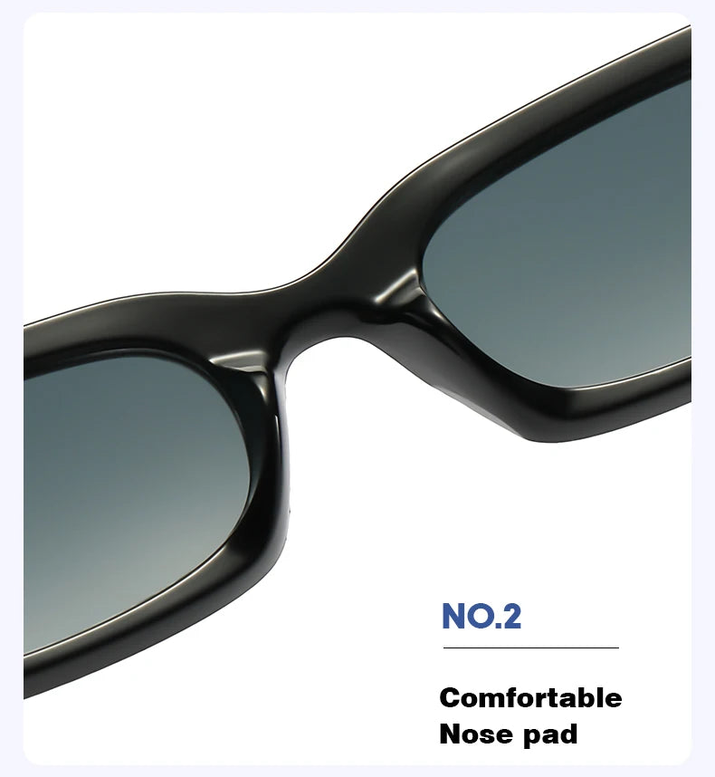 Fekete négyzet alakú napszemüveg férfiaknak, téglalap alakú, kicsi, retro stílusú, fekete lencsés, vezetéshez és horgászathoz, Oculos UV400