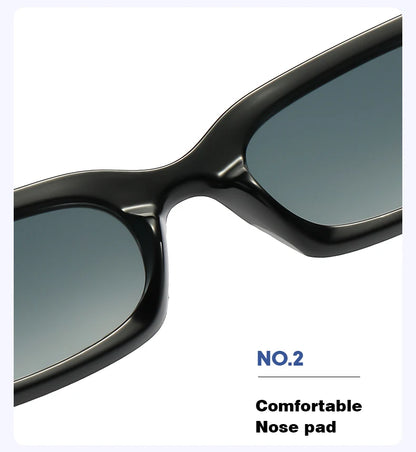 Fekete négyzet alakú napszemüveg férfiaknak, téglalap alakú, kicsi, retro stílusú, fekete lencsés, vezetéshez és horgászathoz, Oculos UV400