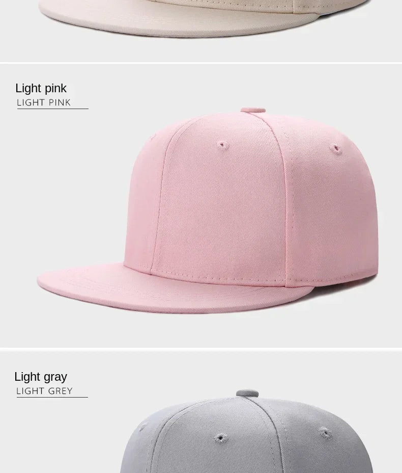 Duża czapka skateboardowa z zapięciem z tyłu dla mężczyzn, o obwodzie 64 cm, dopasowana czapka baseballowa XXL, męska czapka typu snapback w dużym rozmiarze, gładka czapka futbolowa, 60 cm, 62 cm