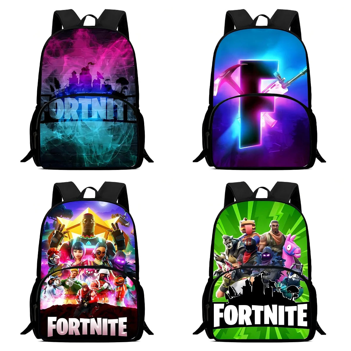 Popular Game FortniteS Kids Backpacks Boys Girls Student Birthday Gift Child School Bags Large Capacity Camping Durable Rucksack