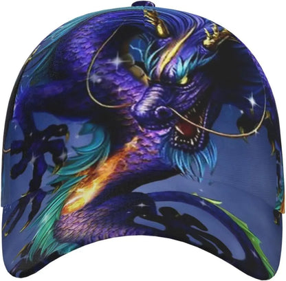 „Dragon Snapback“ kepurė, vyriškos beisbolo kepurės, vyriškos saulės kepurės, reguliuojamos „Cool Trucker“ kepurės moterims ir vyrams