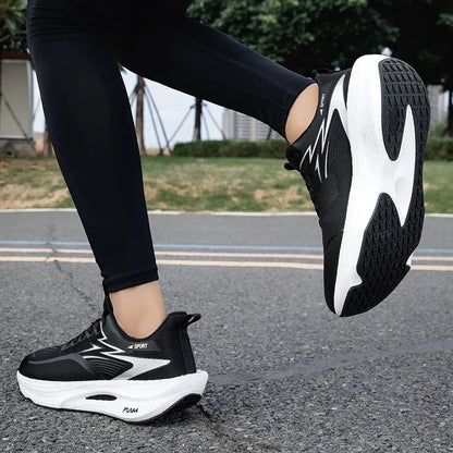 NEUE Laufschuhe mit Carbonplatte für Marathon, Herren, sportlich, atmungsaktiv, leicht, Damen, bequeme rutschfeste Sportsneaker, Casual