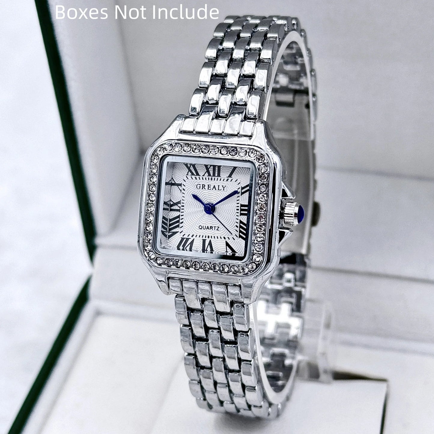 New Women Watch Light Luxury Brand Business Gold Stainless Steel Ladies Fashion Quartz Watches Female Clock Bracelet Wristwatch