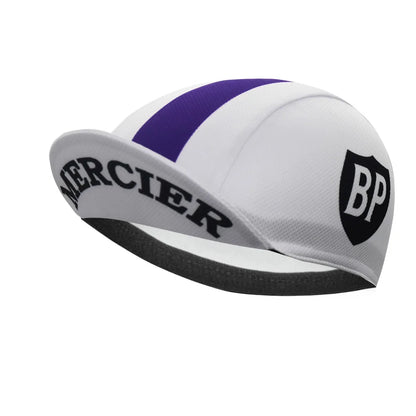 Retro PDM Radmütze Classics Rennradmütze Mercier Fahrradkopfbedeckung atmungsaktiv für Damen und Herren Gorra Ciclismo