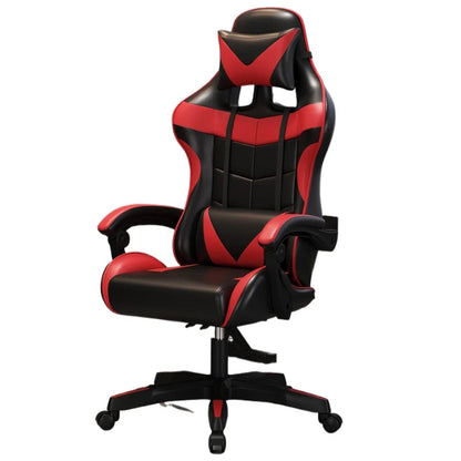 Gaming Chair for Home Office Internet Cafe Computer Swivel Chair with Elastic Back Support for Streamers Ergonomic Long