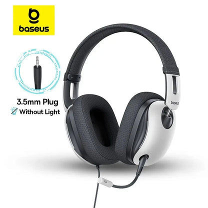 Baseus GoPlay 1 Max casque filaire de jeu 7.1 écouteurs Surround virtuel casque de joueur 3.5mm et prise USB-A Microphone détachable