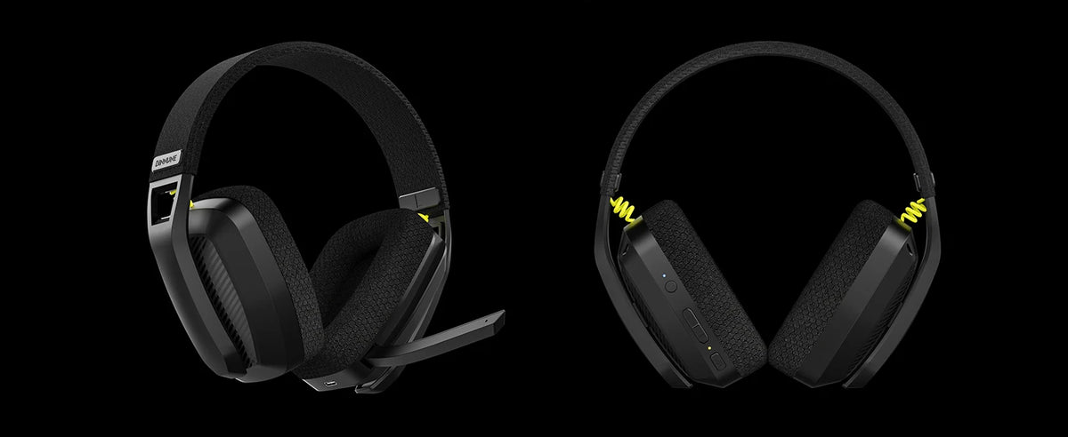 Casque de jeu sans fil BINNUNE BW06 2,4 GHz avec micro pour PS5 PS4 PC Mac Playstation, casque de jeu Bluetooth avec microphone