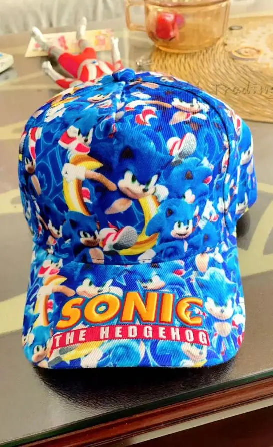 Șapcă de baseball 3D „Shadow the Hedgehog” pentru adulți și copii, cu imprimeu Sonic, Amy, Tails și Knuckles, cu margine plată și limba de rață, cadou