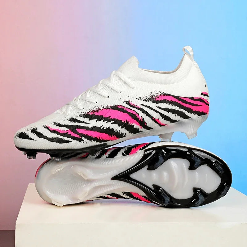 Nouveaux hommes bottes de Football Sport ultraléger antidérapant en plein air adulte crampons Match unisexe chaussures de Football confortable herbe de haute qualité