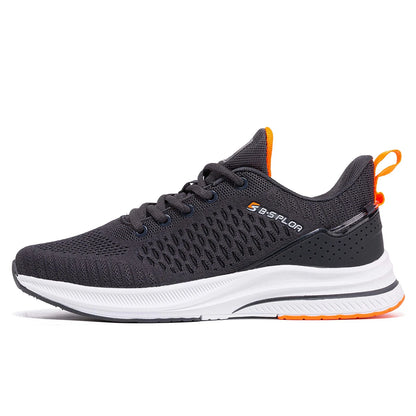 Baasploa løbesko til mænd – mærke, designer, mesh, casual sneakers, letvægts, snøresko, nye herresko til udendørs sport og tennis