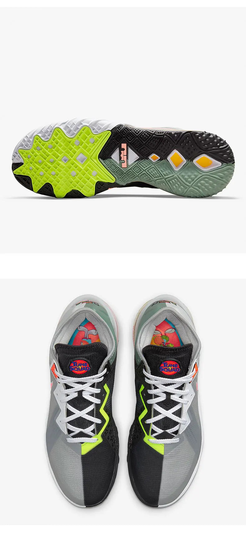 Nike genuine LEBRON XVIII James 18th generation men's and women's air cushioned basketball shoes CV7564-005