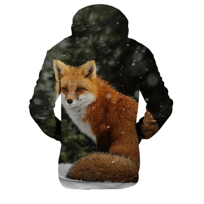Popularne bluzy z kapturem i bluzy Hip Hop Novelty z wygodnym nowym nadrukiem 3D Fox, dla mężczyzn/kobiet, dorosłych/dzieci, casualowe bluzy wkładane przez głowę