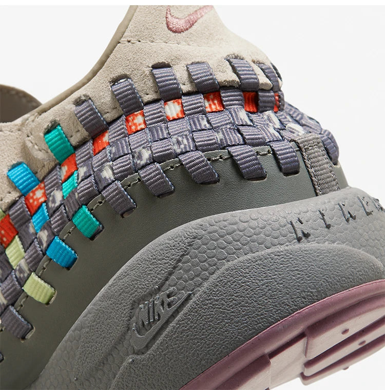 Nike Original – Aktuelle Saison – Neue gepolsterte Low-Top-Sportschuhe für Damen aus Strick HF0351-120