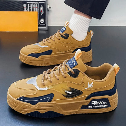 Men's skate shoes, casual sports shoes, men's street fashion casual shoes, light, comfortable, versatile and suitable for all se