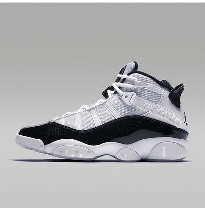 Nike Ufficiali Autentiche JORDAN 6 RINGS Scarpe da basket sportive da uomo con ammortizzazione 322992-104