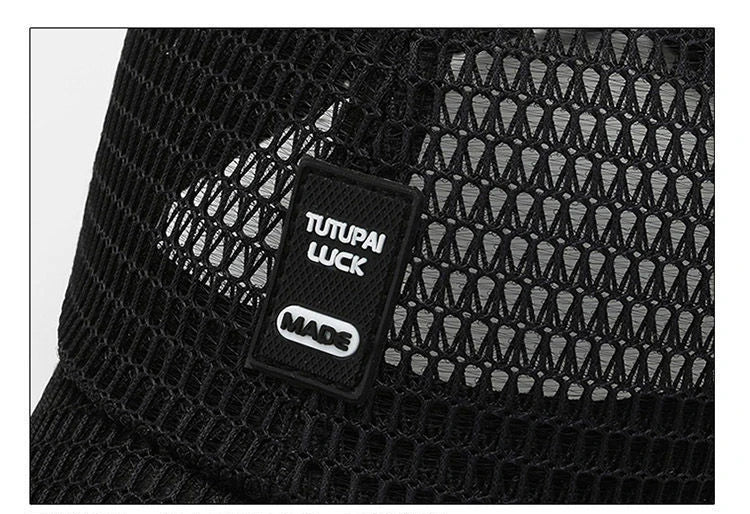 Zomer mesh-pet, baseballpet, ademend, voor buiten, verstelbaar met snapback, wandel- en vispet, voor dames en heren, cool, casual, sportief, fietspet