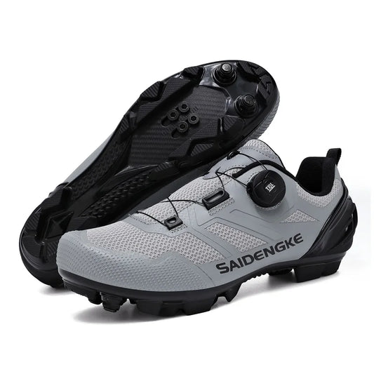 Unisex Cycling  MTB Shoes Men Mountain Sneakers Footwear Dirt Bike Racing Clit Bicycle Woman Mtb Speed Cleat Biking