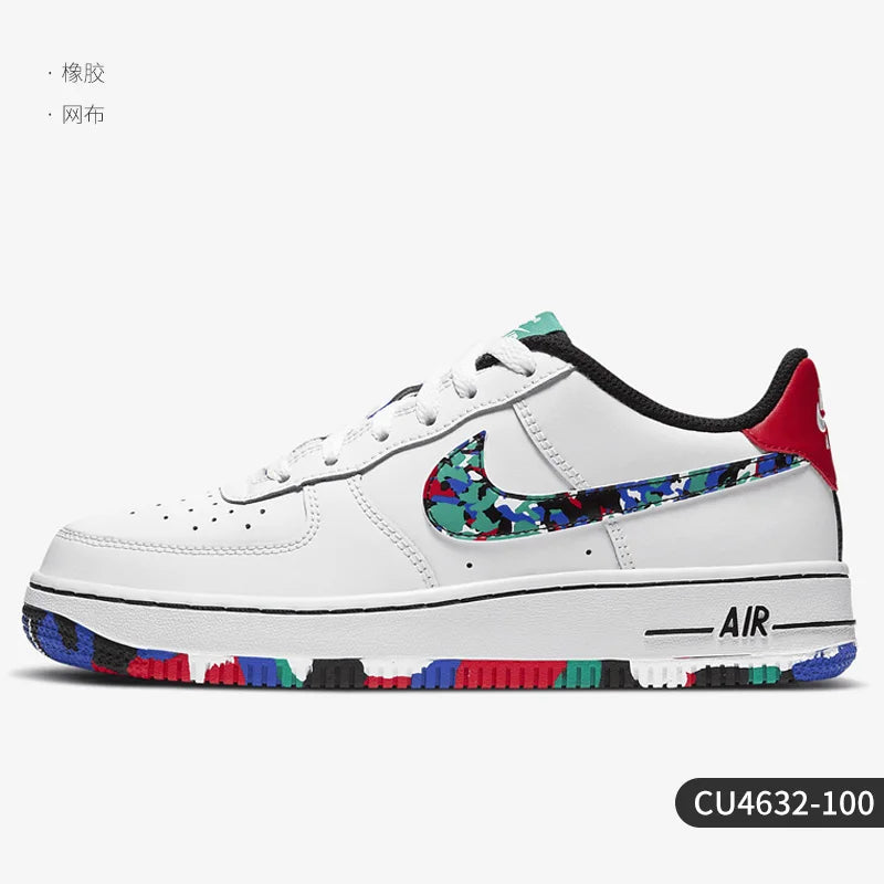 Nike originalne AF1 Air Force One sezonske nove ženske niske casual tenisice za board CU4632-100
