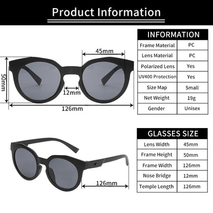 2026 Kids Personality Classic Outdoor Sun Protection Sunglasses Boys Girls Colors Protect Eyes Baby UV400 Sunglasses Children