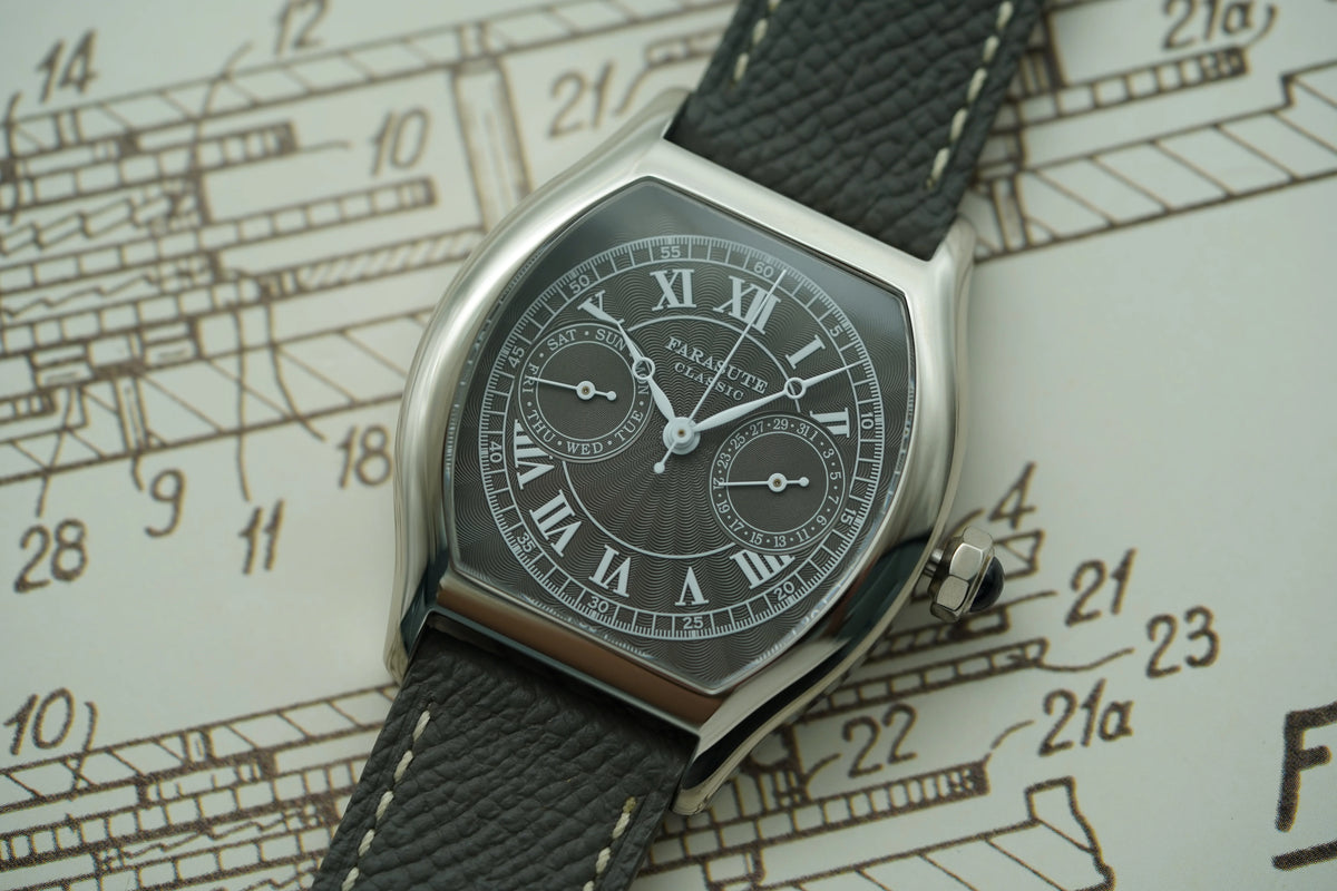 FARASUTE 36 mm-es luxus retro férfi kvarcóra VH64 szerkezetű, rozsdamentes acélból készült sportos divatóra zafírüveggel, vízálló Relogio