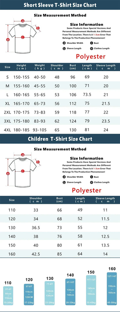 2026 Summer Dragon Ball  T-shirt Men's Breathable 3D Printed Casual Family Unisex Kids Sports Football Training Jersey