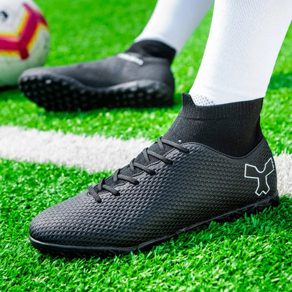 Herren-Qualitäts-Fußballschuhe, strapazierfähige Fußballschuhe für Jungen, leichte Kinder-Fußballschuhe, Futsal-Trainingssneaker, Fußballschuhe mit Stollen