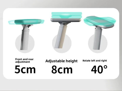 Breathable Ergonomic Office Computer Chair Reclining Gaming Chair  Comfort Lumbar Support  Long Sitting Adjustable Swivel Design