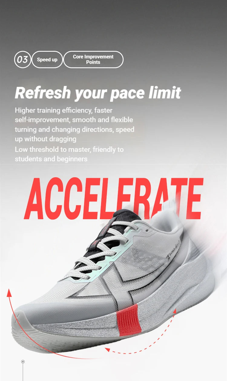 Xtep 2000km 5.0 Shoes Sneakers for Men Cushion Durable Professional Combat Universal Jogging Running Shoes 874119110023