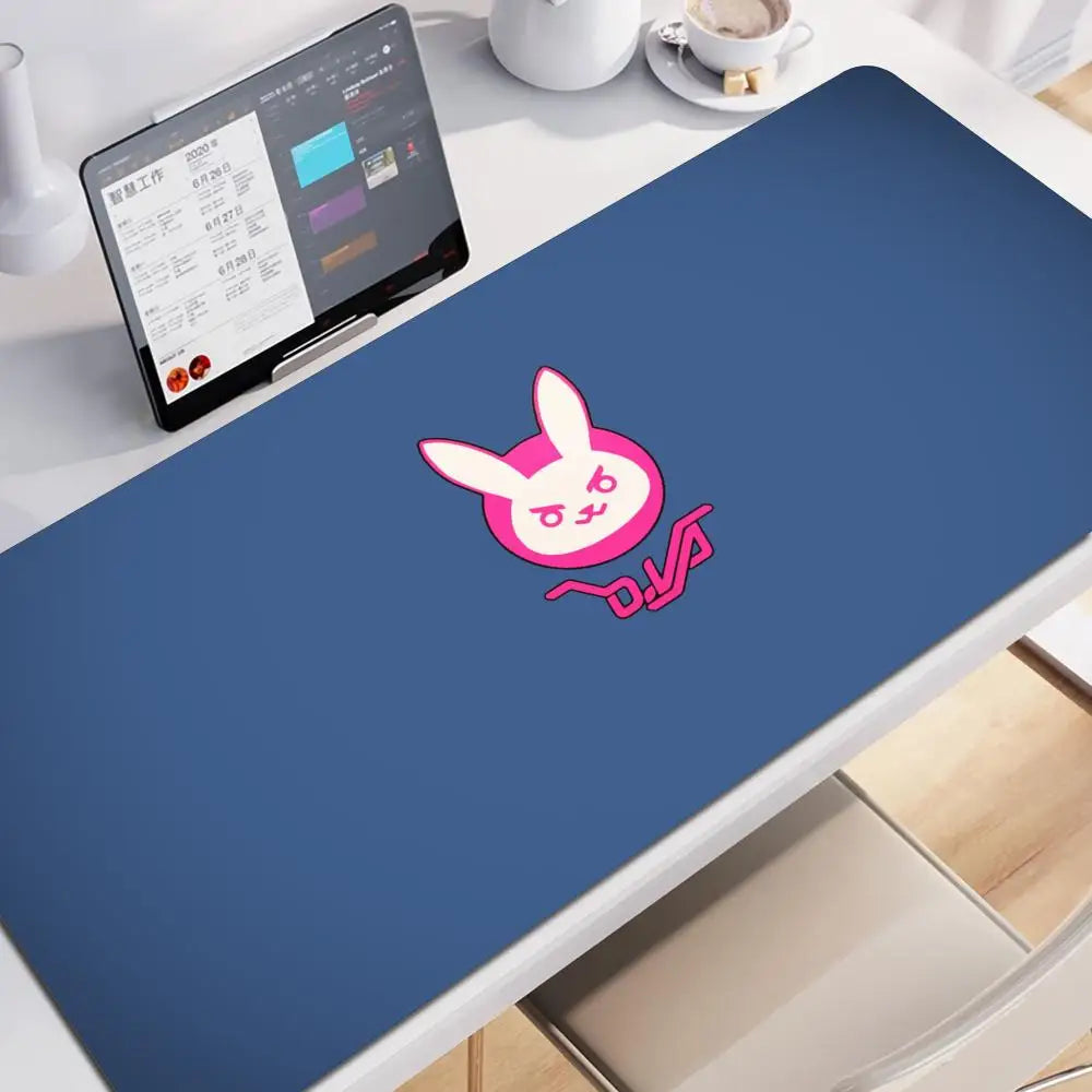 Duża podkładka pod mysz Anime Gaming Girl Overwatch 900x400, gumowa, miękka mata na biurko do laptopa i biura, pod klawiaturę komputerową, nadruk HD, XXL