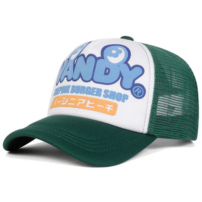 Gorras de béisbol unisex con letras VANDY impresas, para primavera-verano, al aire libre, ajustables, informales, gorras tipo «dad hat», gorras de protección solar, gorras deportivas
