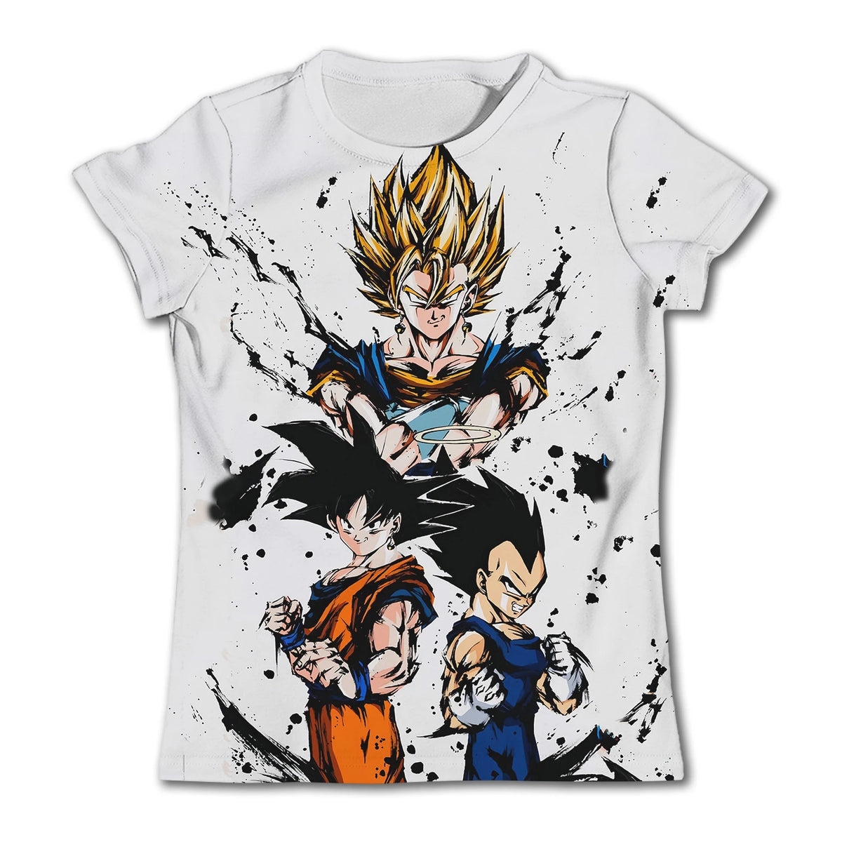 T-shirts Dragon Ball Z pour enfants et hommes, T-shirt pour homme, style Harajuku, tendance Goku, vêtements d'anime, hauts, streetwear