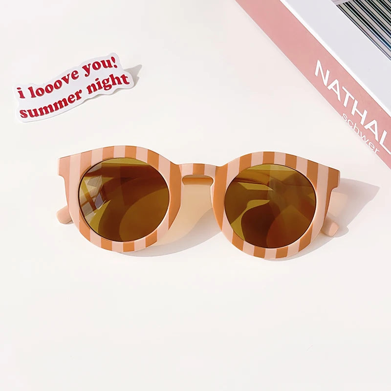 2026 Kids Personality Classic Outdoor Sun Protection Sunglasses Boys Girls Colors Protect Eyes Baby UV400 Sunglasses Children