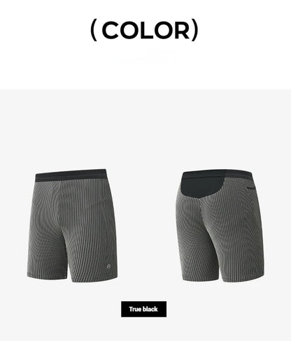 Xtep Sports Fitness Shorts For Men 2025 New Running Moisture-Wicking Shorts High-Elastic Tight Compression Pants 875229580177