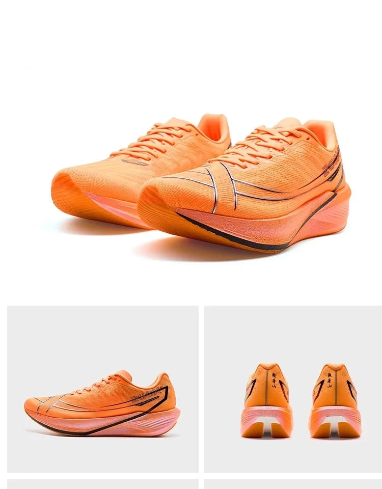Xtep 260X 2.0  Marathon Running Shoes For Men Racing Carbon Plate Shock Soft Cushion Sport Daily Training Shoe 975119110032