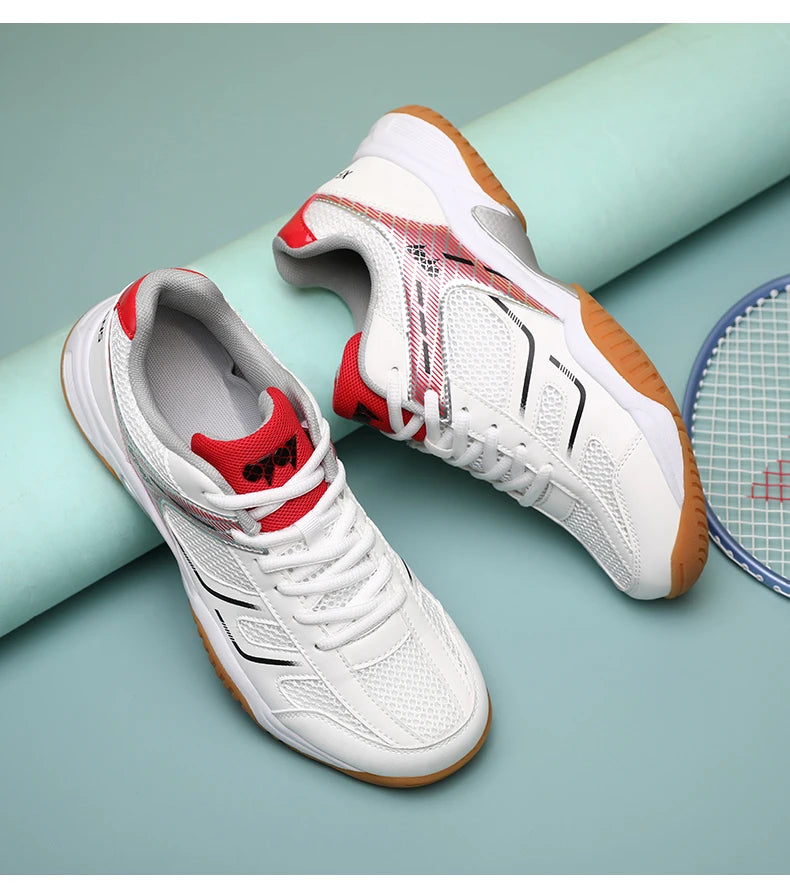 2025 Neue professionelle Badmintonschuhe, Sneaker für Herren, Tennisschuhe, atmungsaktiv, rutschfest, Volleyball-Sportschuhe für Männer und Frauen