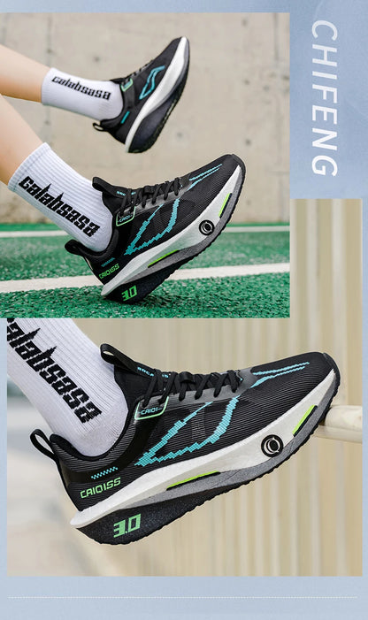 Running Shoes Carbon Plate Marathon Men Sports Specialty Breathable Lightweight Women's Comfortable Athletic Outdoor Sneakers