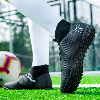 Herren-Qualitäts-Fußballschuhe, strapazierfähige Fußballschuhe für Jungen, leichte Kinder-Fußballschuhe, Futsal-Trainingssneaker, Fußballschuhe mit Stollen