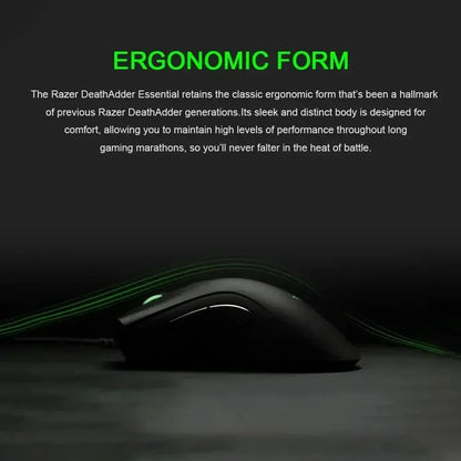 Razer nytårsgave Thunder Snake Viper Mini kablet e-sport-gamingmus til computer og laptop med RGB-lys, til små hænder