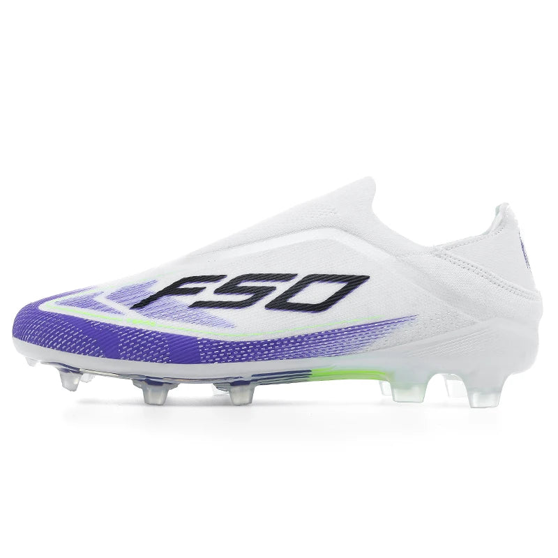Men's Soccer Cleats Professional Football Boots Society Turf Breathable Mesh Youth Soccer Shoes Anti-Skid Male Sneakers Chuteira