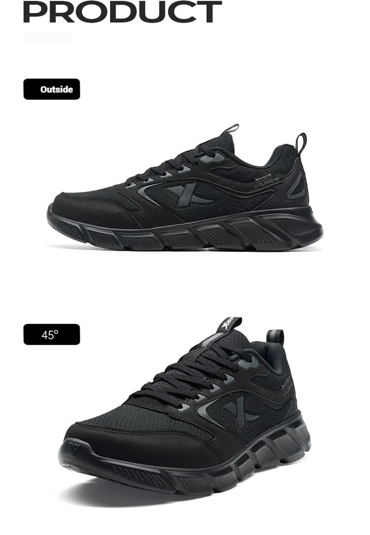 Xtep løbesko til mænd, sommer, mesh, åndbare, slidstærke, sporty, lette, ungdommelige, afslappede, med stødabsorbering 875219110065