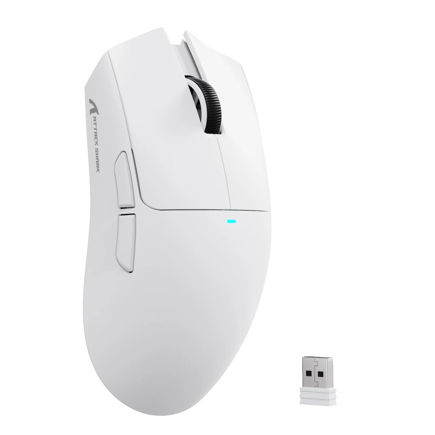 Bezprzewodowa mysz gamingowa ATTACK SHARK X11SE, trójtrybowa, ultralekka 63g, z sensorem PAW3311, 22000 DPI, baterią 300mAh, podwójnym sterownikiem
